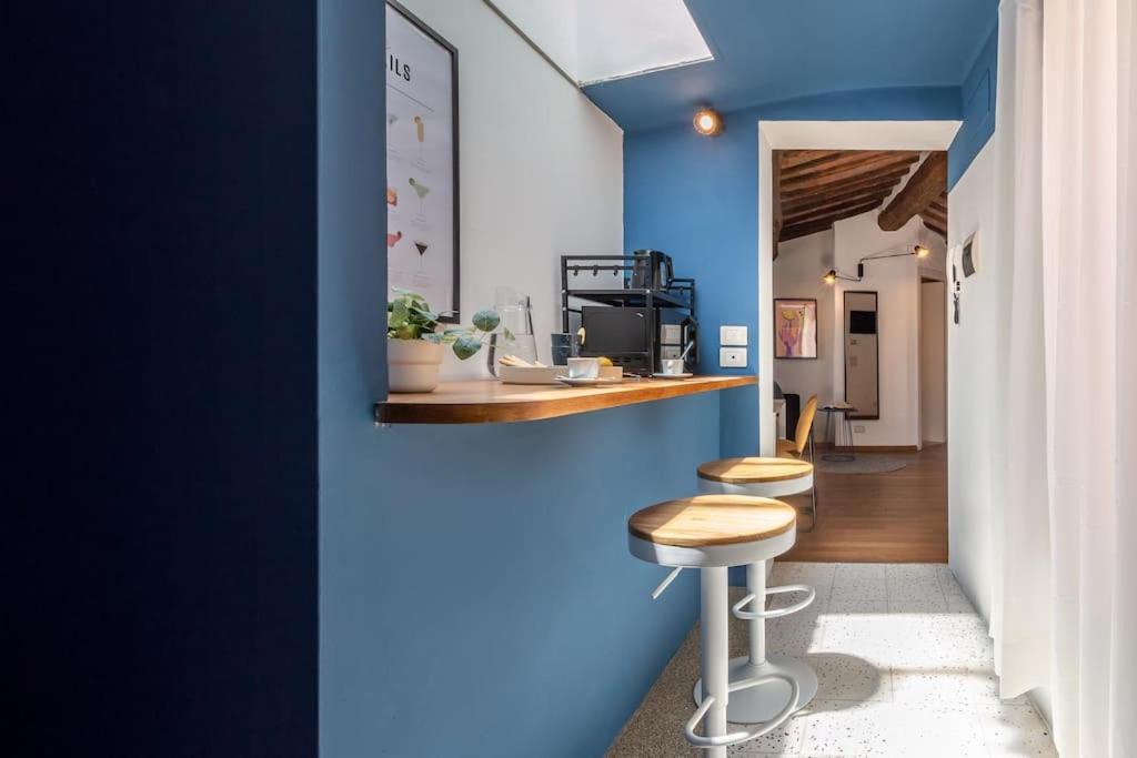 Ferienwohnung Mimosa- Loft Elegante Con Terrazza Nel Centro Di Siena Exterior foto